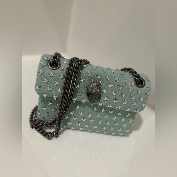 Kurt Geiger London Mini Kensington Crystal Butterfly Fabric. - Picture 6 of 9